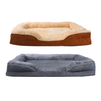 HKM-7857853 All-Season Detachable Pet Bed Mat for Cats - Available in Dark Gray, Blue, and Khaki