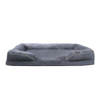 HKM-7857853 All-Season Detachable Pet Bed Mat for Cats - Available in Dark Gray, Blue, and Khaki