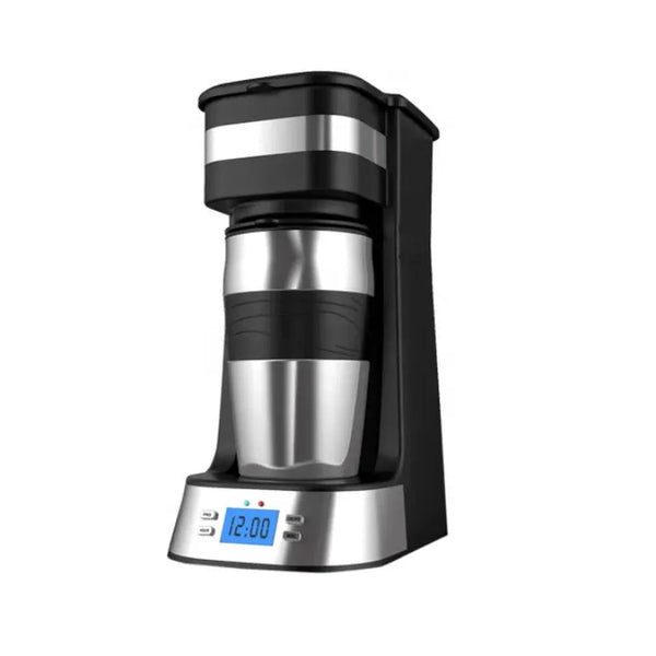 HKM-785811 2-in-1 Electric Coffee Maker with Brew and Drip Functions