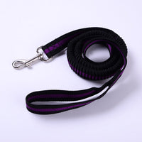 HKM-7859389 Outdoor Elastic Traction Leash for Dogs and Cats - Fiber Material, Available in Sizes S, M, L