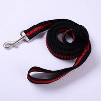 HKM-7859389 Outdoor Elastic Traction Leash for Dogs and Cats - Fiber Material, Available in Sizes S, M, L