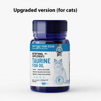 HKM-7859645 Premium Deep Sea Fish Oil Supplement for Healthy Coat in Small & Medium Dogs and Cats - 50ml