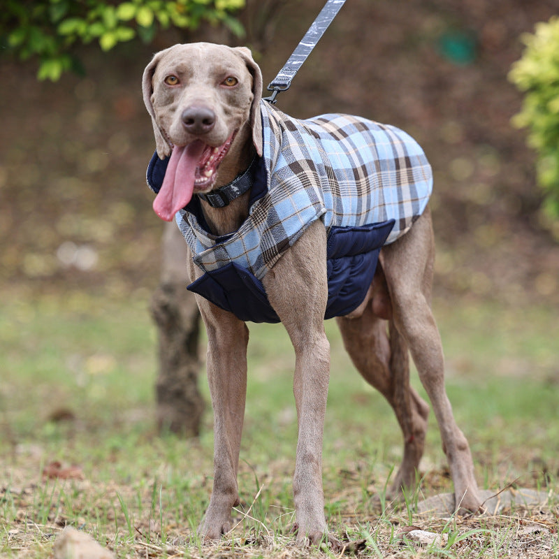 HKM-7865149 Double-Sided Waterproof Warm Dog Clothes in Various Colors and Sizes