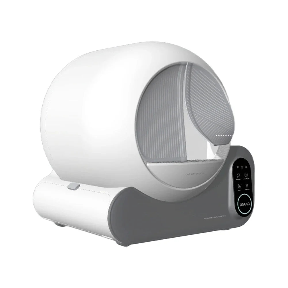 HKM-786515 Automatic Self-Cleaning Odor-Free Cat Litter Box with Smart App Control and Dust-Free Design