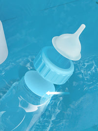 HKM-7865533 Pet Feeding Bottle for Small Dogs and Cats - Transparent Silicone Pacifier with No Holes