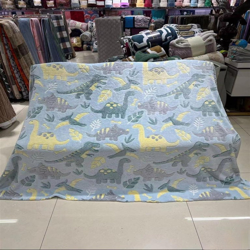 HKM-7866173 Cozy Flannel Glow-in-the-Dark Blanket for Comfortable Naps in Fun Designs
