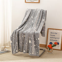 HKM-7866173 Cozy Flannel Glow-in-the-Dark Blanket for Comfortable Naps in Fun Designs