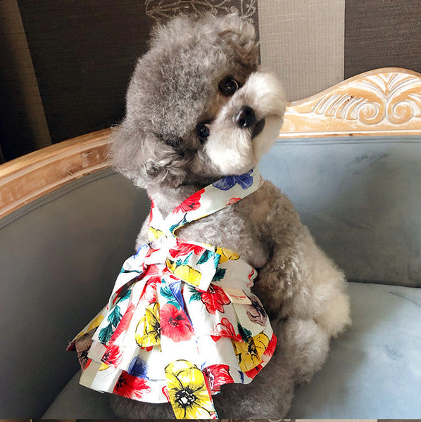 HKM-7866941 Cotton Printed Dog and Cat Clothes in Various Colors and Sizes