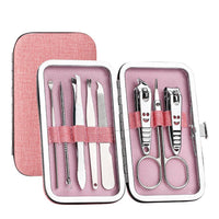 HKM-786707 8-Piece Manicure Set for Nail Care and Grooming