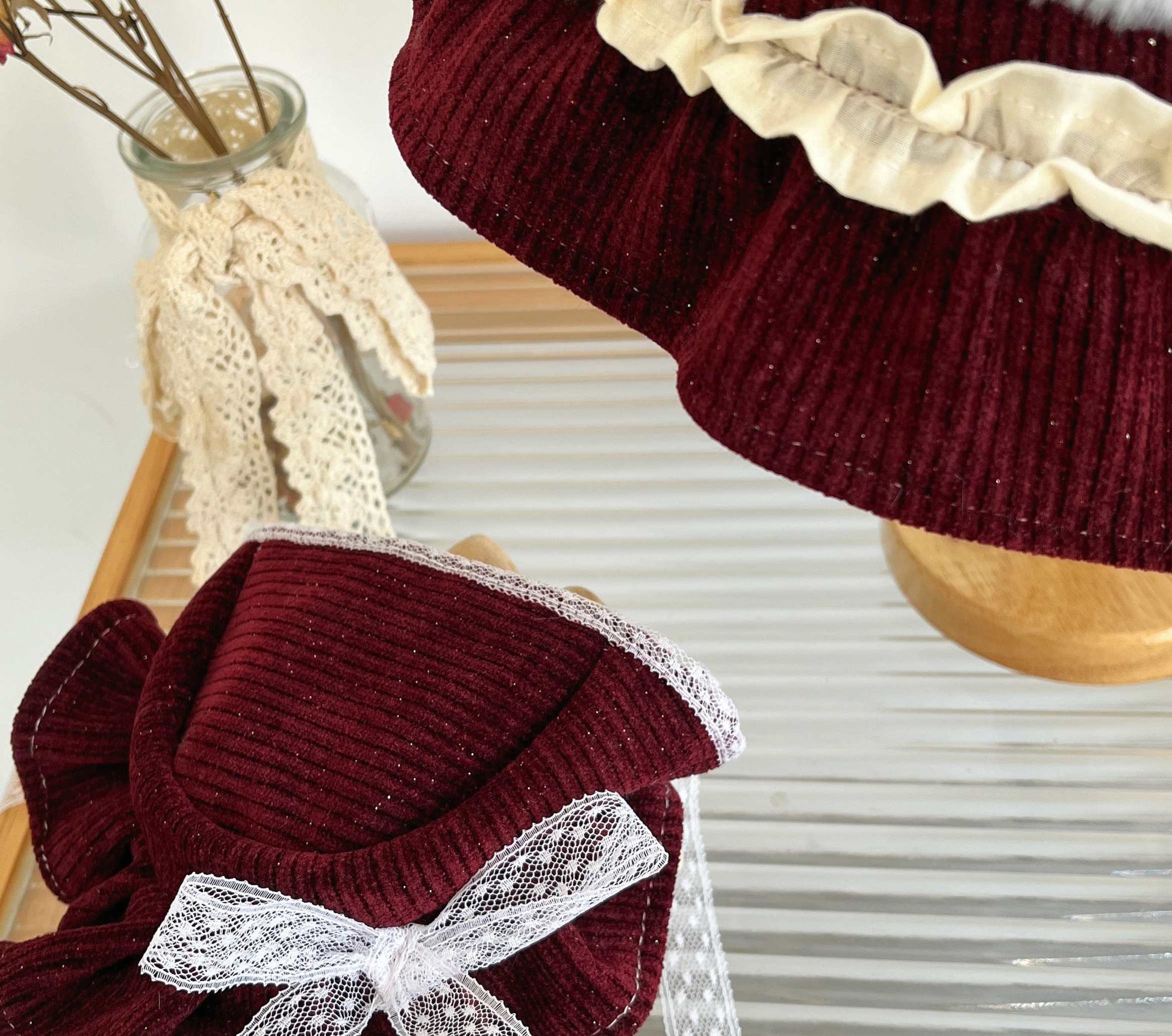 HKM-7867709 Custom Handmade Retro Style Pet Clothing in Multiple Sizes