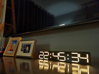 HKM-786899 Luminous Electronic Clock with Integrated Perpetual Calendar for Timely Organization