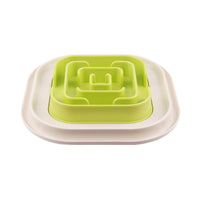 HKM-7871293 Slow Feed Anti-Choking Dog Bowl - Snail Shape Plastic Feeder for Healthy Eating
