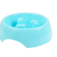 HKM-7871293 Slow Feed Anti-Choking Dog Bowl - Snail Shape Plastic Feeder for Healthy Eating