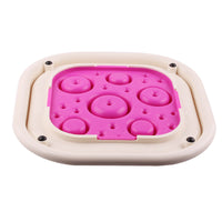 HKM-7871293 Slow Feed Anti-Choking Dog Bowl - Snail Shape Plastic Feeder for Healthy Eating