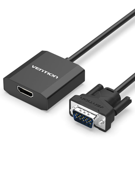 HKM-787219 HDMI to AV Adapter Cable for Computer, TV, Projector with Audio Support, 25cm Pure Copper Design