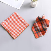 HKM-7872701 Dog Birthday Turban Water Bib - Double-Sided Cotton Scarf, Soft & Absorbent 45cm x 45cm
