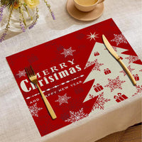 HKM-787347 Christmas Digital Printed Linen Insulation Placemat - Various Styles Available