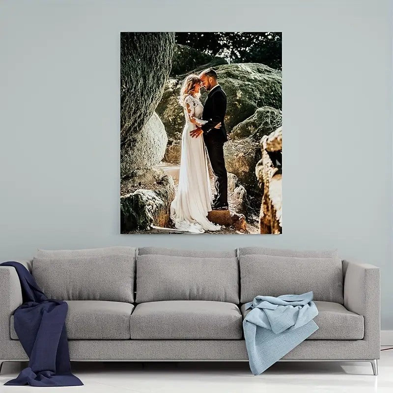 HKM-787475 Personalized Custom Canvas Wall Art - Transform Your Photos into Framed Artwork for Home Decor and Gifts