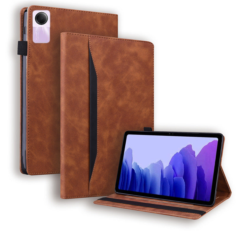 HKM-787475 Redmi Pad SE 11-inch Protective Case – Stylish Imitation Leather Cover with Stand Function