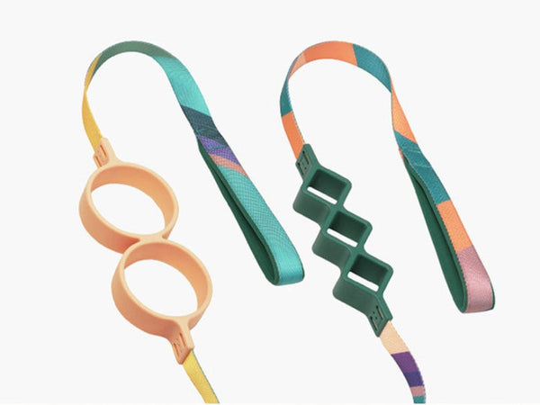 HKM-7874877 Shock-Absorbing Traction Rope with Reinforced Metal Parts and Color Block Options