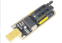 HKM-787603 Gold CH341A USB Programmer for Motherboard Routing with LCD Display and Accessories