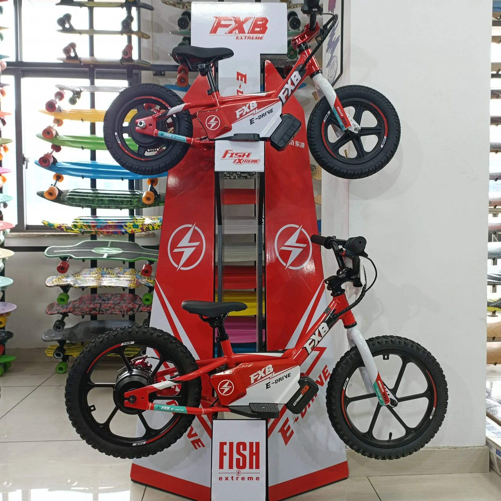 HKM-787795 Kids Electric Balance Bike, 36V 2.5Ah, 12"/16" Wheel Size, Aluminum Alloy Frame, Rear Disc Brake, 2 Speed, Up to 30 km/h