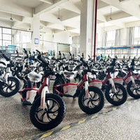 HKM-787795 Kids Electric Balance Bike, 36V 2.5Ah, 12"/16" Wheel Size, Aluminum Alloy Frame, Rear Disc Brake, 2 Speed, Up to 30 km/h