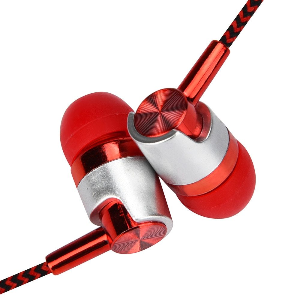 HKM-787859 Universal In-Ear Wired Headphones with Microphone – 3.5mm Plug, Multiple Color Options