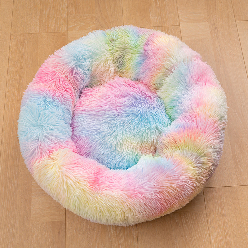 HKM-7880893 Winter Warm Pet Mat for Miniature Pinschers - Colorful, Soft, and Cozy Design