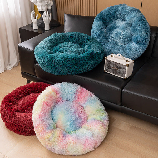 HKM-7880893 Winter Warm Pet Mat for Miniature Pinschers - Colorful, Soft, and Cozy Design