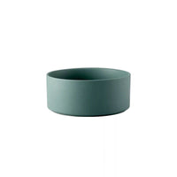 HKM-7881021 Metal Frame Ceramic Pet Bowl - Grey, Dark Green, Pink, Yellow, White - 400ml, 850ml, 1800ml for Cats and Dogs