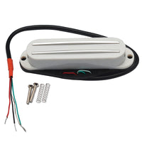 HKM-788243 Double-Coil Electric Guitar Pickup for ST/SQ Models - Low Noise, Ceramic Magnets, Dual-Blade Design