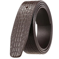 HKM-788243 Men's Perforated Leather Belt - Style LY34-3718