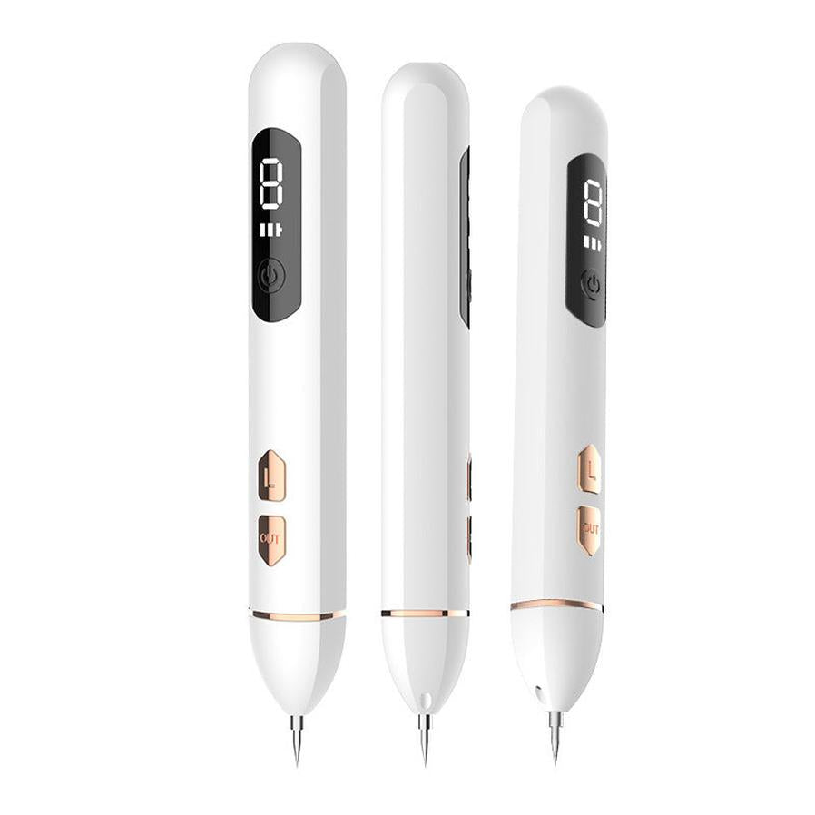 HKM-788435 LCD Nevus Pen - Dual-Use Freckle Removal Device with 5 Power Settings
