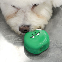 HKM-7884989 Latex Cartoon Egg Toy for Dogs - Soft, Bite Resistant, Squeaky Chew Toy