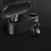 HKM-788563 Wireless Mini Bluetooth Headset - Stereo Earplug Style - 10m Transmission Range - Available in Black, White, Gold, Rose Gold, Blue