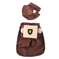 HKM-7886269 Casual Coffee Pet Clothing for Outings - Available in Multiple Sizes
