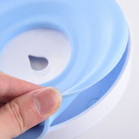 HKM-7886781 Automatic Pet Drinking Bowl with Floating Plate - Durable PS and PP + Silica Gel Material