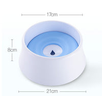 HKM-7886781 Automatic Pet Drinking Bowl with Floating Plate - Durable PS and PP + Silica Gel Material