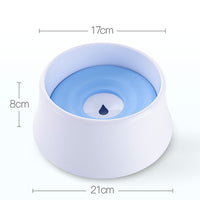 HKM-7886781 Automatic Pet Drinking Bowl with Floating Plate - Durable PS and PP + Silica Gel Material