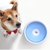 HKM-7886781 Automatic Pet Drinking Bowl with Floating Plate - Durable PS and PP + Silica Gel Material