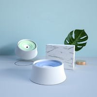 HKM-7886781 Automatic Pet Drinking Bowl with Floating Plate - Durable PS and PP + Silica Gel Material