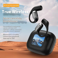 HKM-788691 AI Translation Bluetooth Headset with Color Screen and Long Battery Life, LED Indicator, Simultaneous Interpretation