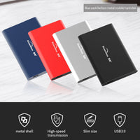 HKM-788755 High-Speed 2.5-Inch Mobile Hard Disk with USB 3.0 Interface - Available in Multiple Colors
