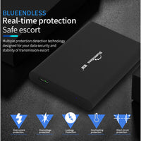 HKM-788755 High-Speed 2.5-Inch Mobile Hard Disk with USB 3.0 Interface - Available in Multiple Colors