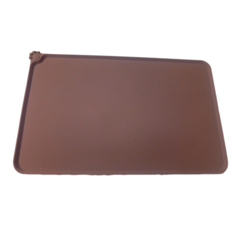 HKM-7888445 Waterproof Silicone Pet Feeding Mat for Dogs and Cats, Non-Slip Design, Easy to Clean