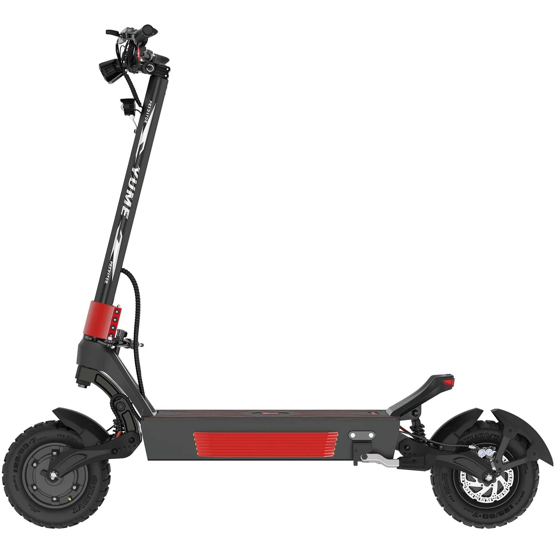 HKM-788883 YUME Predator Big Power Dual Motor Foldable Electric Scooter with 160 KM Range and 25 km/h Speed