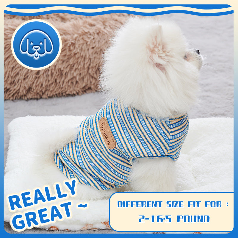HKM-7889853 Cooling Vest for Small Dogs - Summer Fashion Pet Shirt for Chihuahuas and Other Breeds