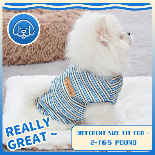 HKM-7889853 Cooling Vest for Small Dogs - Summer Fashion Pet Shirt for Chihuahuas and Other Breeds