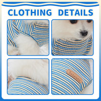 HKM-7889853 Cooling Vest for Small Dogs - Summer Fashion Pet Shirt for Chihuahuas and Other Breeds